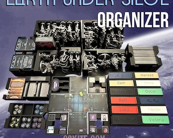 Earth Under Siege + World Killer Insert Organizer