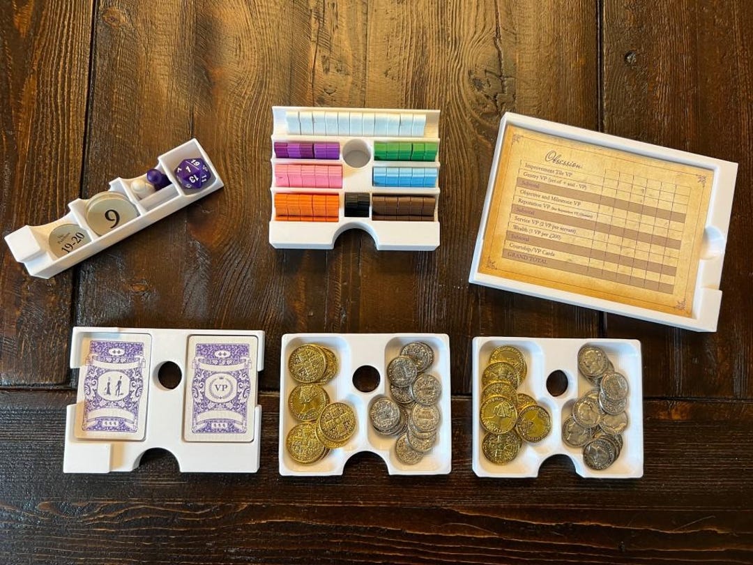 Obsession Insert / Organizer - Holds 2nd Ed. Base Game, Wessex ...