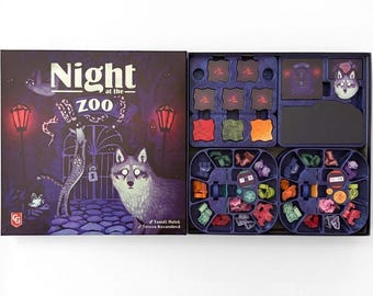 Night at the Zoo with Expansions Organizer Insert