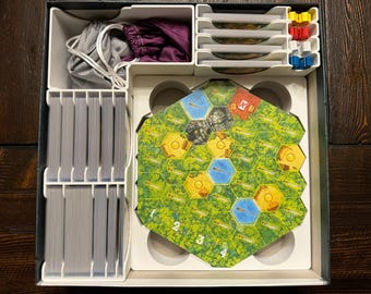 Quest for El Dorado Insert / Organizer (Lautapelit Edition) - Holds All Expansions and Promos