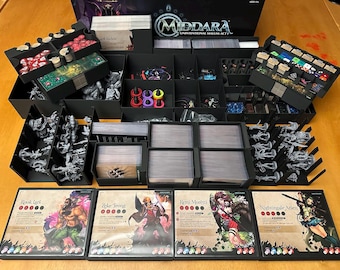 FEARNADA 来場トレカセット Middara Act I Insert, V1.2 Board Game Insert and Organizer - Etsy