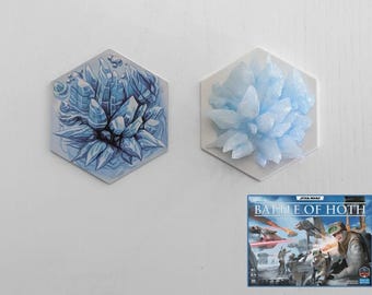 Star Wars: Battle of Hoth - Serac (Crystal) Tiles