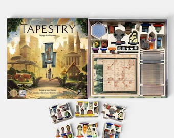 Tapestry - Fits All Three Expansions (Fantasies and Futures / Arts and Architecture / Plans and Ploys) Insert / Organizer