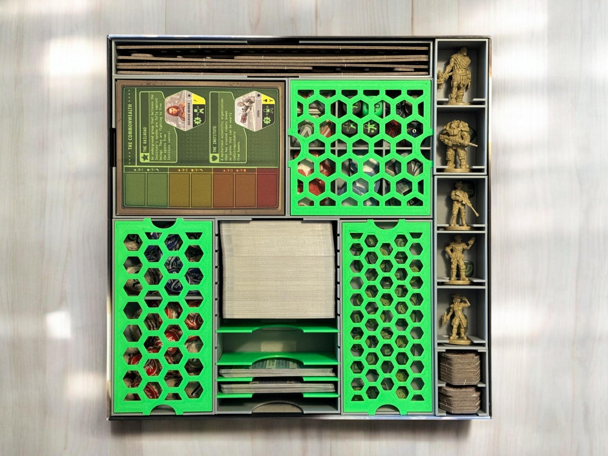 Fallout Board Game (FFG) + New California and Atomic Bonds
