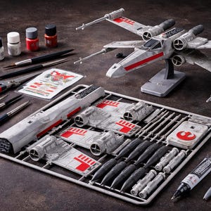 Galaxy Kit Cards – Complete Sci-Fi Collector’s Set Star Wars (Premium 3D Printed Models)