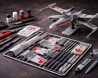 Galaxy Kit Karten - Komplettes Sci-Fi Sammlerset Star Wars (Premium 3D gedruckte Modelle)