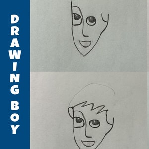 Step-by-Step Drawing Guide for Kids | Educational Drawing Tutorial | Fun Art Activity for Children | Drawing Boy