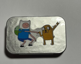 Adventure time tin / pb phone charm bundle