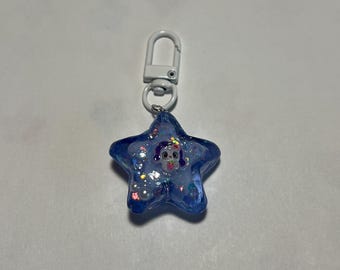 Rarity star keychain (double sided)