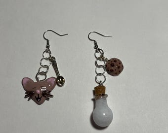 If you give a mouse a cookie inspired earrings