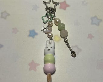 Miffy dango keychain