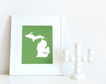 Mid-Michigan is My Home // 8x10 Digital Print