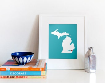 Detroit is My Home // 8x10 Digital Michigan Print