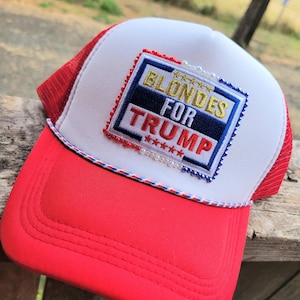 Blondes For Trump Trucker Hat