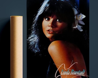 LINDA RONSTADT AUTOGRAPH Hand Signed 8 1/2 X 11 Photo With Coa - Etsy
