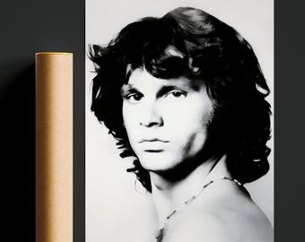 The Doors Jim Morrison-poster | Hoge kwaliteit The Doors-poster | Vintage muurkunst in retrostijl | Alle maten