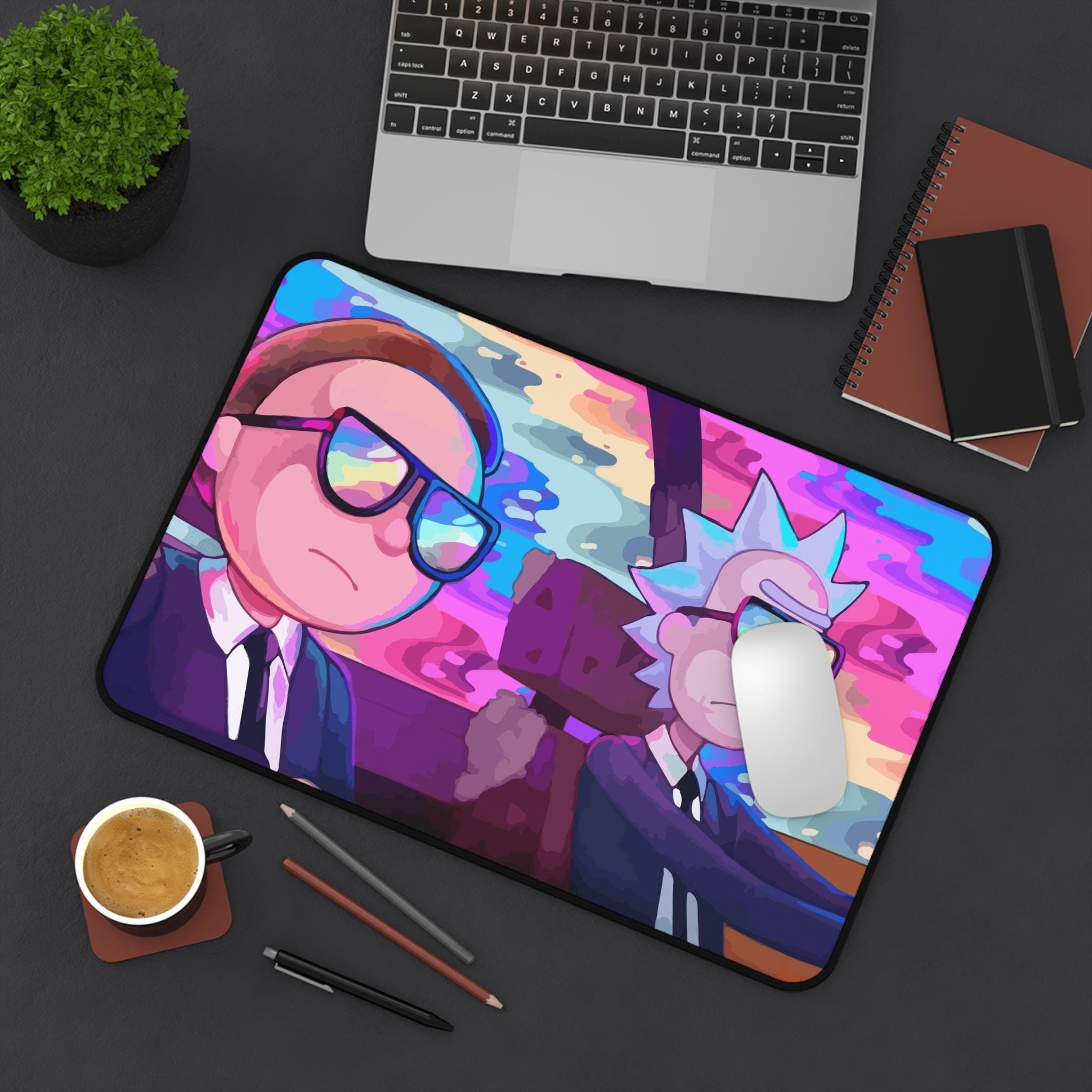 Rick & Morty Gaming Mouse Pad - 30cm Round Official Licensed Mat