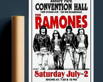 ラモーンズ ポスター 1978 オリジナルサウンド - ロード・トゥ