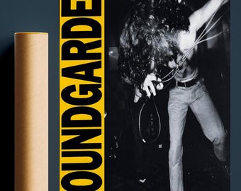 Chris Cornell Soundgarden Audioslave Singer Poster - High Quality Wall Art Print for Music Fans