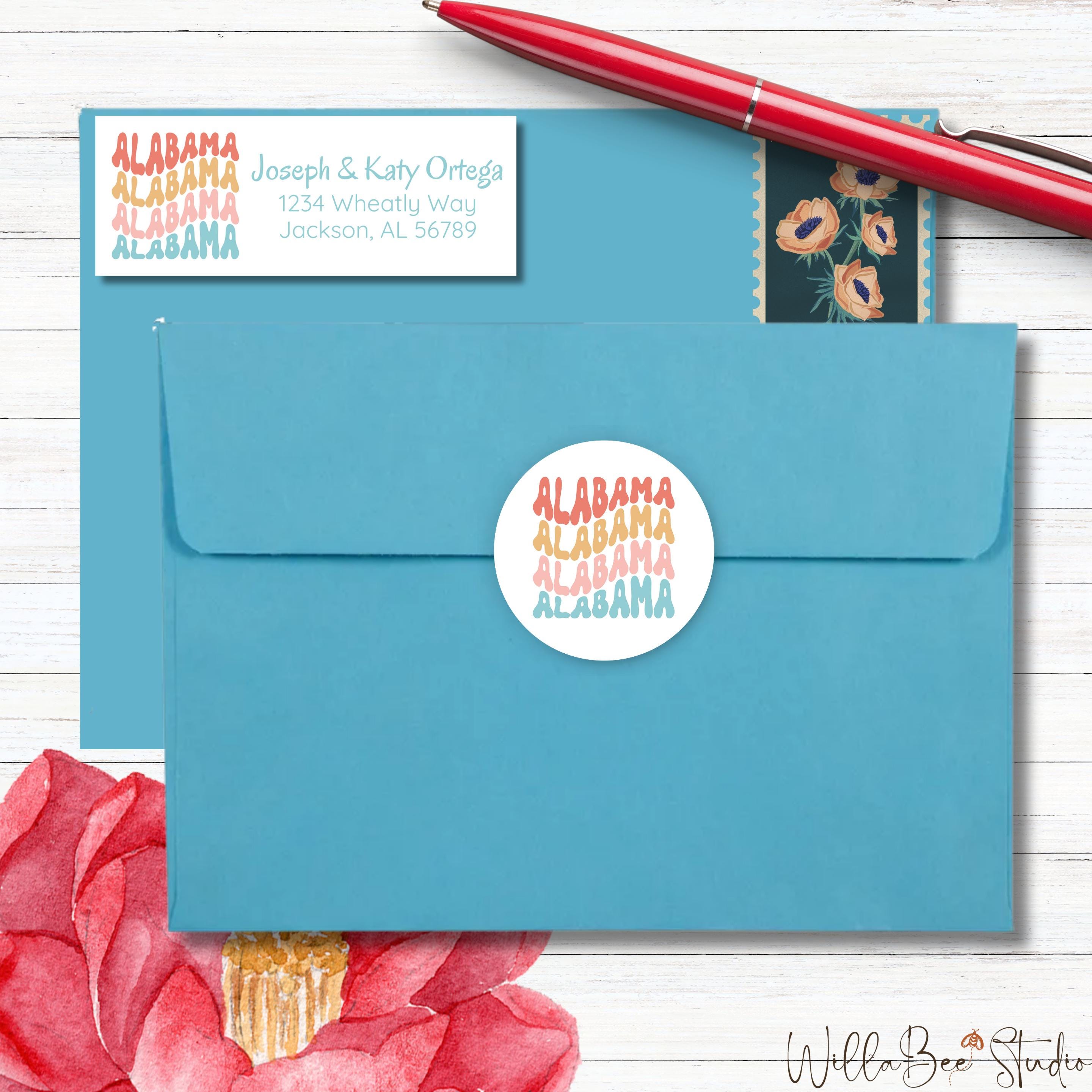 Alabama State Address Labels and Envelope Stickers | Heart of Dixie ...