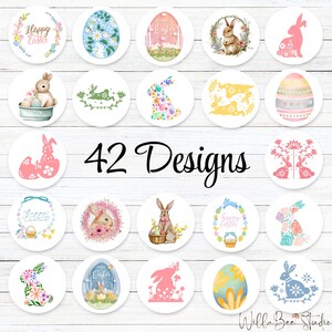 Ostern Aufkleber | Osteretiketten | Ostern Umschlag Aufkleber | Ostern Briefpapier | Osterhase Aufkleber | Osterkörbchen Aufkleber | Ostereier