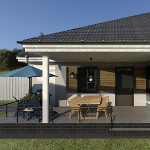 Exterior Design Rendering, 3D Realistic Visualization, Custom House Remodeling project, Exterior Design service