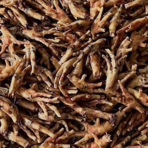 Huhn Füße Hund kaut | Hundemama | Hunde Leckerli | Hühnerfuß | Hund kaut | Welpe | Huhn Jerky Leckerli für Hunde | Hund Geschenk | Zahnpflegemittel