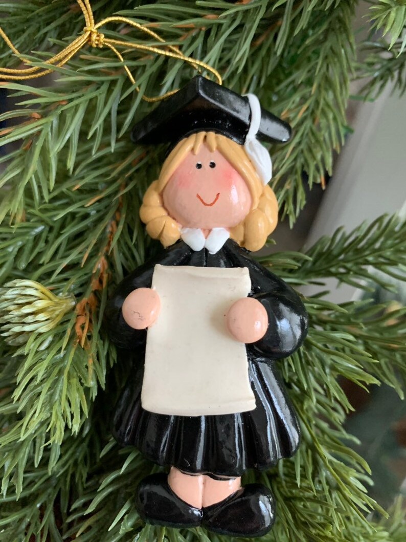 Graduate Boy/&Girl Personalized Christmas Tree Ornament Holiday