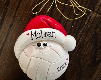 Personalized Volleyball Christmas Ornament/Sports/Team/Volleyball