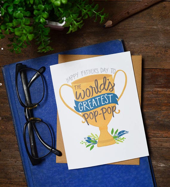 Download Happy Father S Day To The World S Greatest Pop Pop Etsy