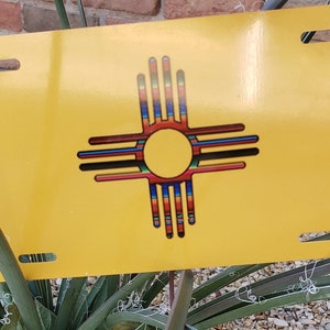 Zia New Mexico License Plate