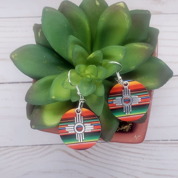 Zia Serape Southwest Earrings, Santa Fe Jewelry, Favorite Earrings, Best Sellers