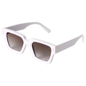 Sunglass Luxury Custom Premium Shade Women Designer White Sunglasses Square