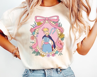 Toy Story Bo Peep Shirt, Disney Pixar Bo Peep Sheep Farm Shirt, Disney Family Trip 2025 Tee, Magic Kingdom Shirt, Disneyland Vacation Shirt