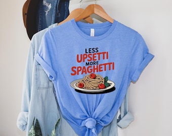 Spaghetti Shirt, Funny Food Shirt, Foodie T Shirt, Food Humor, Funny Saying TShirt, Silly T-Shirt, Retro Graphic Tee, Vintage Aesthetic