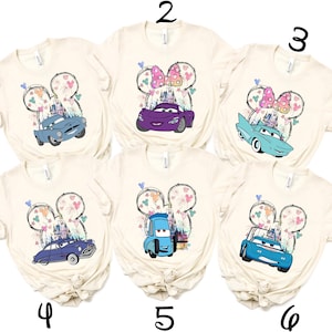 Disney Cars Shirt, Pixar Lightening McQueen Shirt, Cars Sally Shirt, Disney Family Trip Shirt, Disneyland Vacation Tee, PixarMater Shirt