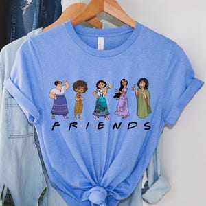 Encanto and Friends Shirt, Disney Princess T-shirt, Birthday Gift for Disney Fan, Disneyland Shirt, Disney World Shirt, Disneyworld Shirt