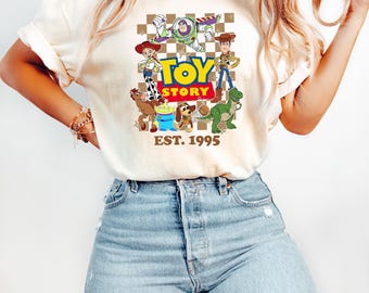 Toy Story Est. 1995 Sweatshirt, Toy Story Characters Sweatshirt, Disney Friend Sweatshirt, Disney Toy Story Sweatshirt, Toy Story Friends