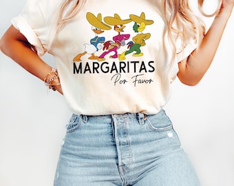 Margaritas Por Favor Shirt, The Three Caballeros Shirt, Disney Margarita Shirt, Disney Epcot Shirt, Epcot Shirt, Disney Family Trip Shirts