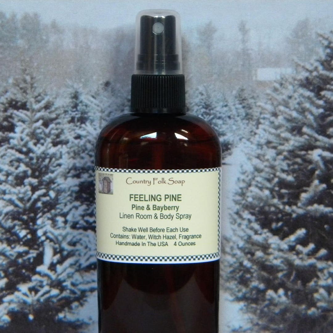 FEELING PINE Pine & Bayberry Room Fragrance Spray, Natural Pine Air