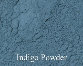 Indigo Powder, Blue Indigo Powder, Blue Vegetable Dye, Natural Blue Soap Color, Eco Friendly Sustainable Soap Supplies, Vegetable Powder Dye