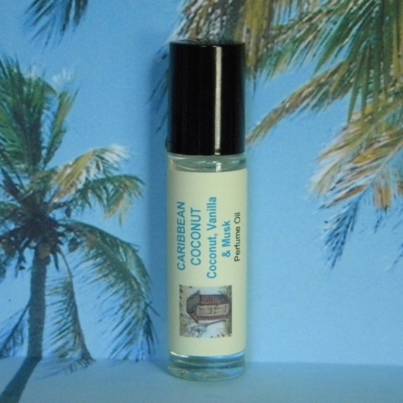 CARIBBEAN COCONUT Natural Cologne Perfume Oil For Women Scent Etsy