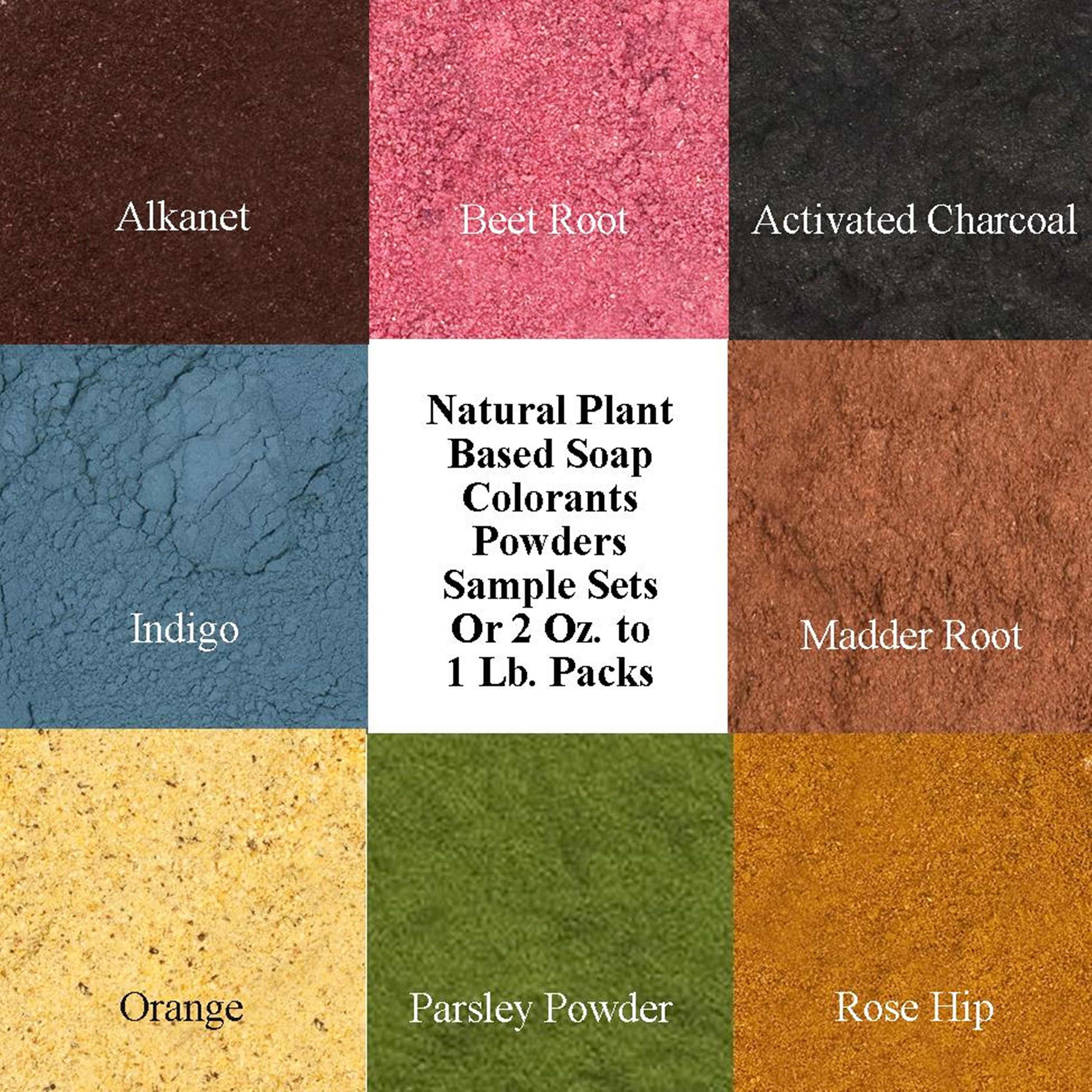 Natural Soap Colors, Sample Set Soap Colorants Supplies, Vegetable