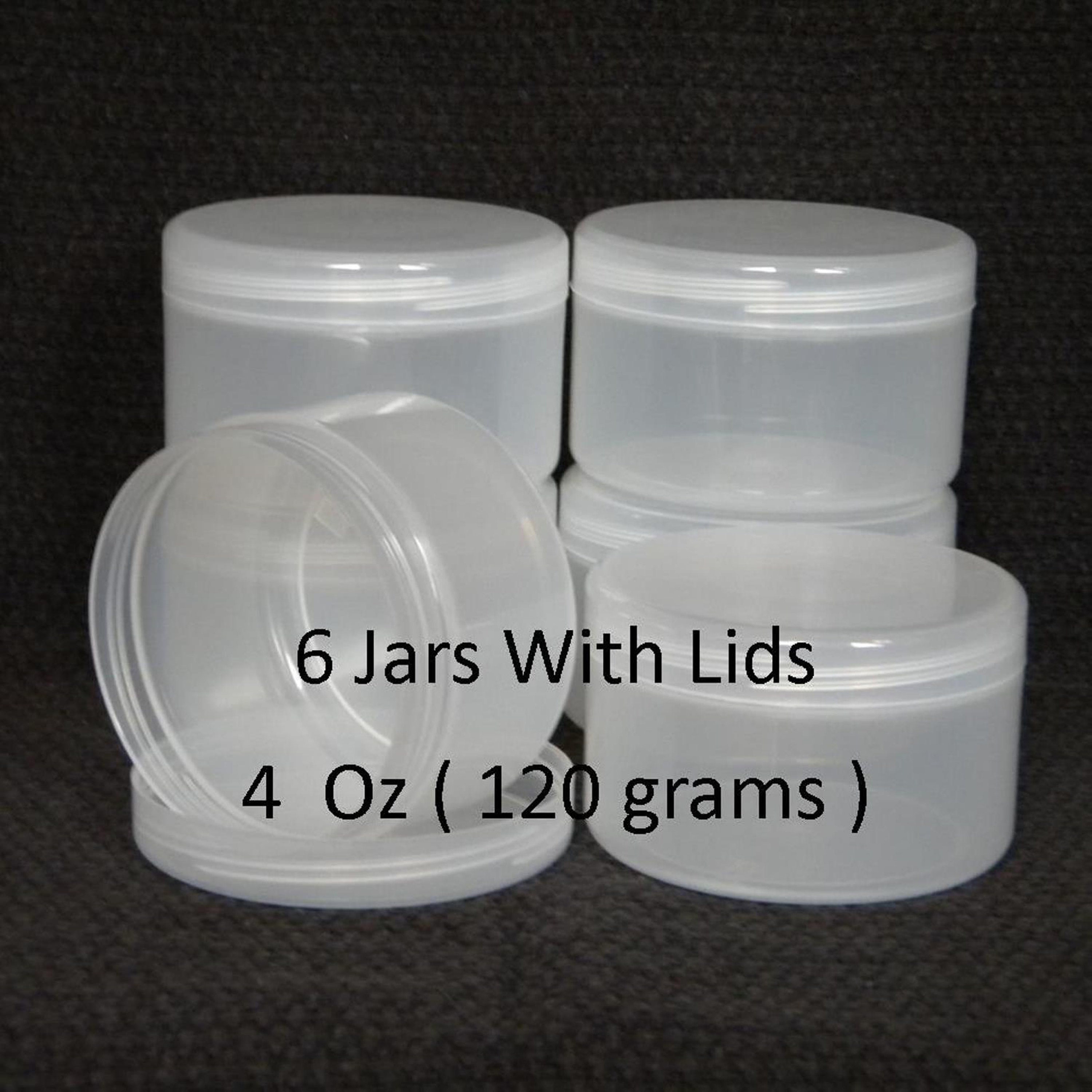 Empty Cosmetic Jars Wholesale 4 Oz and 3 Oz Natural and White Etsy