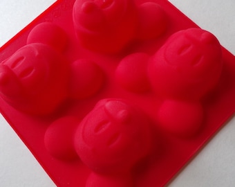 Classic Mouse Silicone Mold: Soap, Candy, Resin, Freshies