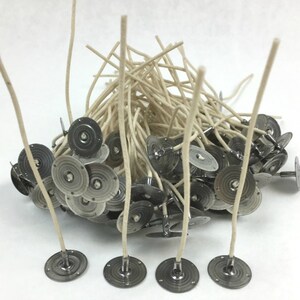 Natural Cotton Candle Wicks, Pre Tabbed Wicks, Small Candle Wicks, Mason Jar Candle Wicks, Large Wicks, Votive Candle Wicks