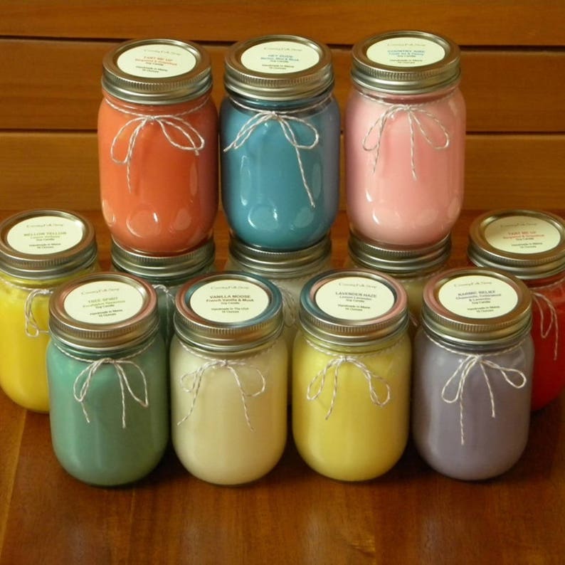 Mason Jar Candles Mothers Day Gifts Birthday Gifts Sets for Etsy