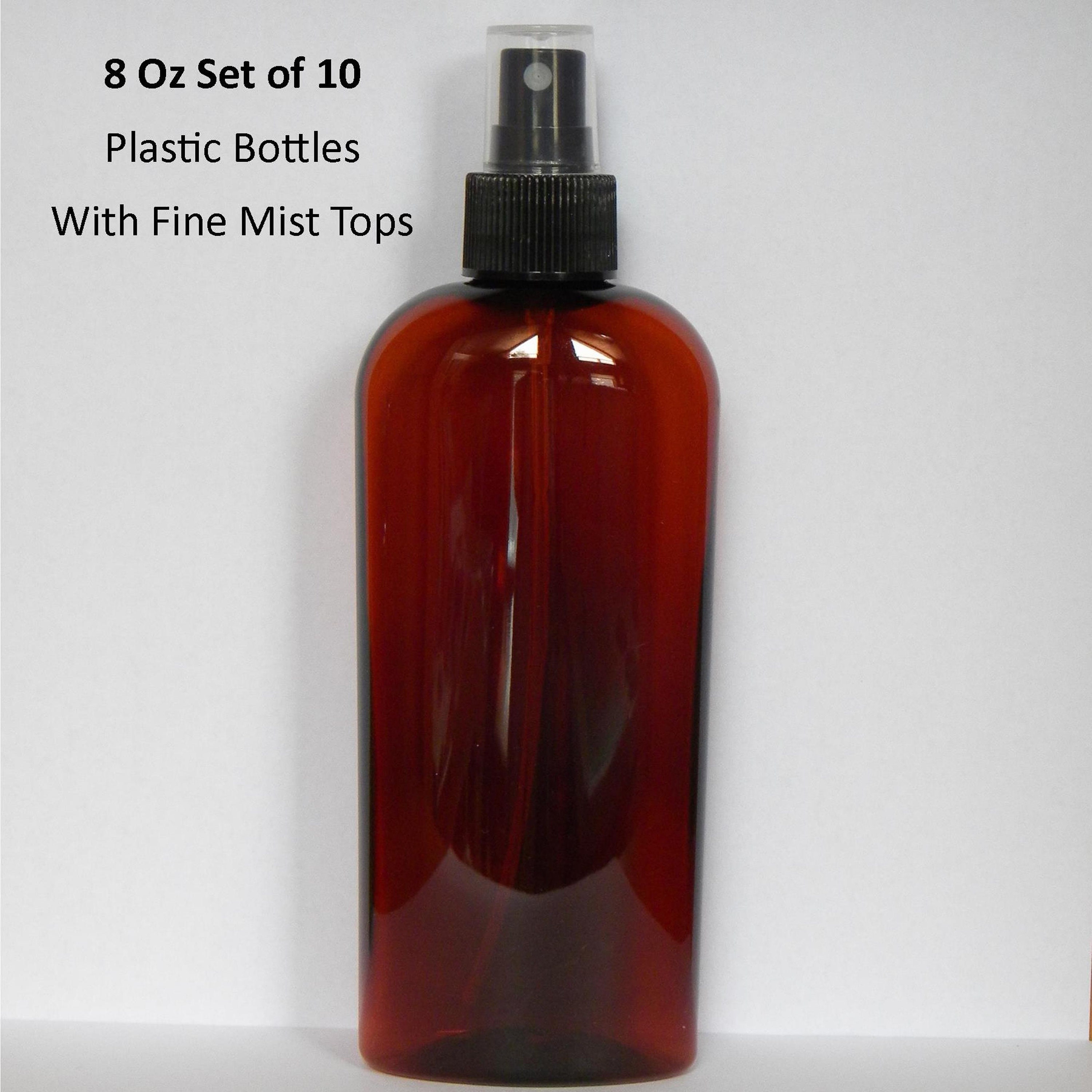 8 oz Amber Glass Spray Bottle