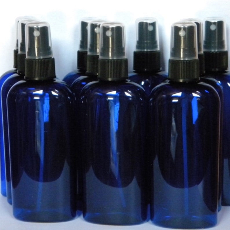 blue spray bottles bulk