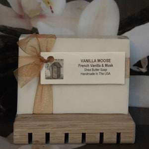 VANILLA MOOSE Soap Gift Set, Mother's Day Birthday Gifts For Mom, Vanilla Soap Lotion Candle Set, Vanilla Soap Gift Set image 2